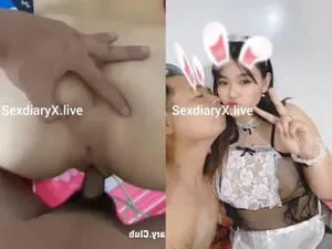 Người chồng đi làm xa, vợ yêu ở nhà mây mưa với trai
